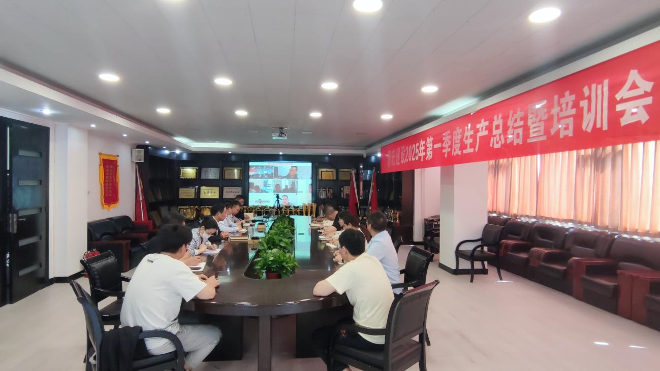 泰宏建设2025年第一季度生产总结暨培训会顺利召开